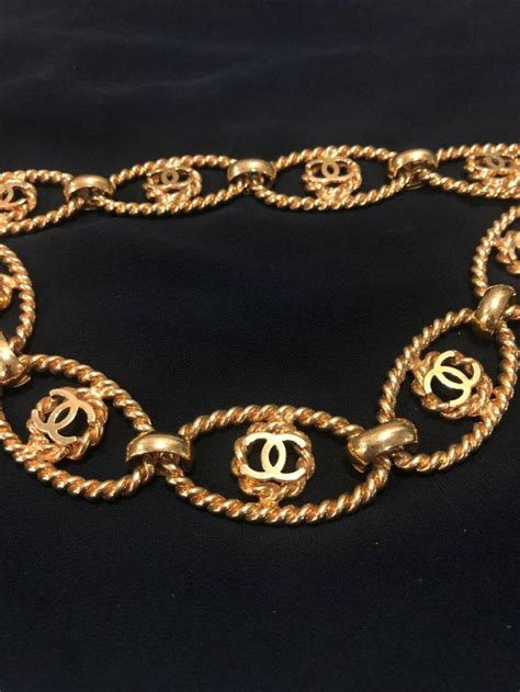 chanel gürtel kette|chanel halsketten.